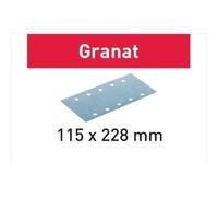 FOGLIO ABRASIVO FESTOOL GRANAT 115X228-P180