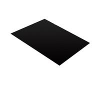 Foglio ABS da 0,5-3 mm, pannelli di plastica ABS, 1 pezz0 | ultra sottile, for modelli, for parti fai da te(Black,2x200x300mm)