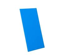 Foglio acrilico* Lastre di plastica in policarbonato, 1 foglio di plastica rigida sottile, foglio di plastica colorato, pannello di plastica da 2,3 mm * 100 * 200 mm for la lavorazione di cornici (ver