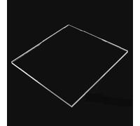 Foglio acrilico* Lastre di plastica in policarbonato, 1 pezzo di lastra acrilica trasparente for tagliare la plastica, fogli acrilici di spessore 2,5 mm for artigianato, pannelli acrilici (40x40 cm)