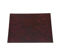 Foglio battipenna per chitarra acustica con struttura in PVC, pellicola protettiva e nastro adesivo per un fissaggio sicuro (rosso tartarugato)
