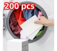 Foglio cattura colore - Foglio per bucato anti-trasferimento di colore, previene la perdita e il sanguinamento dei colori, adatto per lavatrici, uso domestico e commerciale, protezione dei tessuti, ac