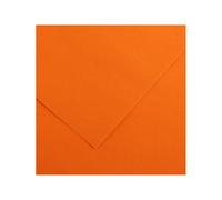 Foglio Colorline - 70x100 cm - 220 gr - arancione - Canson