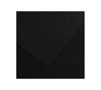 Foglio Colorline - 70x100 cm - 220 gr - nero - Canson