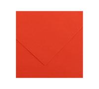 Foglio Colorline - 70x100 cm - 220 gr - rosso vivo - Canson