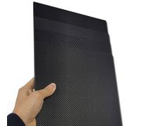 Foglio completo di lamiera in fibra di carbonio 3K da 400 × 500 mm for modelli RC, aquiloni e progetti fai-da-te(4.0mm twill glossy)