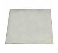 Foglio di alluminio liscio - Spessore da 0,3 mm a 10 mm, piastra di alluminio industriale resistente all'abrasione - 1 pezzo(2x300x300mm)