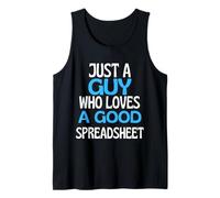 Foglio di calcolo Guy Solo Un Ragazzo Che AMA i Fogli di calcolo Canotta