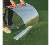 Foglio di copertura in policarbonato, Foglio di plastica acrilica trasparente resistente alle intemperie per rivestimento del tetto, Pannello di ricambio per capannone, Rifugio per tenda da esterno