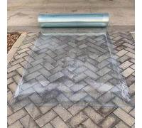 Foglio di copertura in policarbonato trasparente per tettoia da giardino per esterni sostituzione serra telaio freddo facile da tagliare pannello solido protezione UV Soluzione di rivestimento