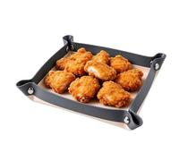 Foglio di cottura in silicone riutilizzabile a prova di fuoriuscite | Grande tappetino per impasto, forniture per la casa, cucina, appartamento, forno, piano di lavoro, pane
