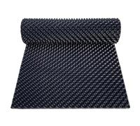 Foglio di Drenaggio per Giardino, Membrana Bugnata in HDPE Telo Alveolato Stoccaggio e Drenaggio dell'Acqua 700 g/m² 0,5x25m Drainage Protezione da Parete Per Parchi Terrazze Pianta(Size:50CM x 25M)