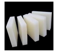 foglio di gomma, Blocco di gomma siliconica bianca grado industriale da 50x50 mm, 100x100, resistenza alle alte temperature, buona tenacità, riduzione 3-50(50 * 50 * 15mm)