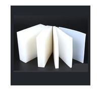 Foglio di gomma, Blocco di gomma siliconica bianca Resistenza alle alte temperature Buona tenacità Ridurre(Size 100X100X15mm)