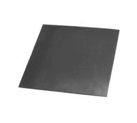 Foglio di gomma con finitura quadrata nera, piastra di gomma liscia 152 * 152 * 3 mm, ammortizzatore for la riduzione del rumore 1 pezzo