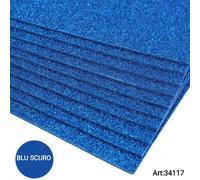 foglio Di gomma EVA 60x40cm Spessore 2mm Glitter Foam Paper DIY Confezione10 pcs