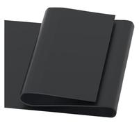 Foglio di gomma neoprene da 2 pezzi, cuscinetto in gomma da 200 x 200 mm for guarnizioni fai da te, cuscinetti, guarnizioni, ammortizzazione antivibrazioni, antiscivolo, 10 mm(10mm)