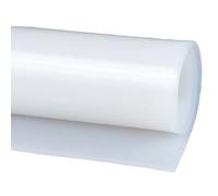 Foglio di gomma siliconica 500x500 mm, spessore 0,5-20 mm, piastra traslucida trasparente, resistenza alle alte temperature, guarnizione piatta in gomma al 100%(500 * 500 * 4mm)