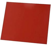 Foglio di Gomma Siliconica Circ Rosso, Buona Elasticità, Resistenza alla Flessione, Spessore: 5 Mm, Thickness:3mm