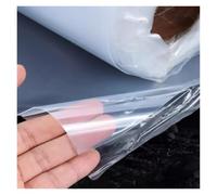 Foglio di Gomma Siliconica Clear Silicone Rubber Sheet | Transparence Plate Mat High Temperature Resistance Film Virgin Silikon Rubber Pad 500x500mm(0.2mm)