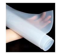 Foglio di gomma siliconica, foglio di gomma siliconica trasparente, for accessori for piastre in gel di silice resistenti alle alte temperature for giardino domestico (100x100x0,5 mm)(200x200x1mm)