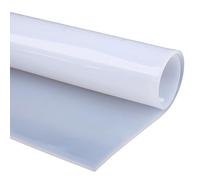 Foglio di gomma siliconica, materiale for guarnizioni ad alta temperatura, rotolo di foglio di gomma neoprene, 200 x 200 mm, for impianti idraulici, materiale fai da te(2mm)