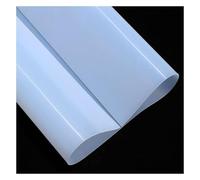 foglio di gomma trasparente, Foglio di gomma siliconica 1 pz 500X500mm 1mm 2mm 3mm 4mm spessore, piastra resistente al calore, tappetino traslucido(500X500X4mm)