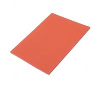 Foglio di gommapiuma resistente al calore, Tappetino in schiuma di silicone for pressa a caldo rosso, dimensioni multiple(250x300x3mm)
