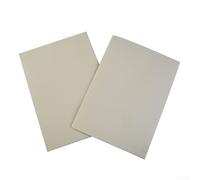 Foglio di guarnizione piatta in fibra di ceramica, 210 x 297 x 3 mm, resistente al calore, per la pulizia di stufe, tubi e vetri del forno, per varie applicazioni di camini o canna fumaria, confezione