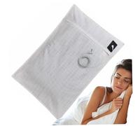 Foglio di messa a terra, tappetino di messa a terra Tappetino conduttivo argento con foglio di filo metallico da 180 pollici Lenzuola pieghevoli Letto traspirante per un sonno migliore 20 * 30 pollic
