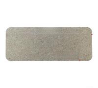 Foglio di mica per microonde, 0,4 mm, resistente alle alte temperature, piastra isolante adatta alla parte di ricambio argentata, 11,5 x 10,6 cm (G)