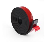 Foglio di neoprene autonomo per applicazioni di sigillatura, imbottitura fai-da-te, protezioni per pavimenti, artigianato, riduzione delle vibrazioni e smorzamento del suono 2m W:100mm