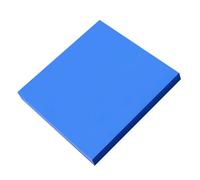 Foglio di nylon MC blu, piastra fusa durevole, plastica resistente agli urti e all'usura for applicazioni industriali, automobilistiche e di utensili(300 * 300 * 10mm)