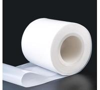 Foglio di pellicola in PTFE bianco da 1 m - Nastro isolante resistente alle alte temperature - Spessore da 0,03 mm a 0,2 mm for guarnizioni, tenute,(0.03x50mm)