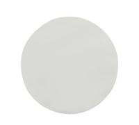 Foglio di plastica ABS rotondo con disco tondo piatto bianco in for CNC, 300 mm x 1-5, 2 pezzi ciascuno(300mm x 2mm(2pcs))