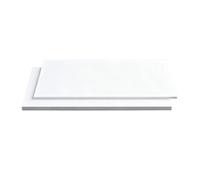 Foglio di plastica ABS Thk 0,5-5 mm Piastra di bordo in ABS bianco Scheda trasformazione in plastica Materiali for modellismo fai-da-te Accessori for modelli costruzione