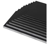 Foglio di plastica HDPE | Colore Nero Dimensioni multiple Utilizzo: Progetti CNC marini industriali fai da te for esterni(100 x 100mm)