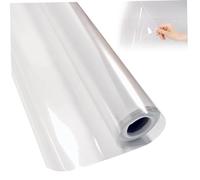 Foglio di plastica trasparente, rotolo di plastica posteriore appiccicoso 17, 7 x118 pollici a prova di olio e statistica impermeabile adesiva in vinile rotolo di vinile per parete, carta a contatto t
