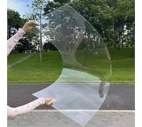Foglio di policarbonato di 1,2mm di spessore Foglio di copertura in plastica acrilica trasparente, rivestimento di tetto,fogli trasparenti per PC a prova di acqua(100cm x 20m(3.3 x 65.6ft))