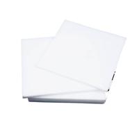 Foglio di PTFE, Foglio di pellicola in PTFE da 0,1-0,3 mm dimensioni multiple, resistente alla temperatura, non adesivo a basso attrito(0.1x250x250mm)