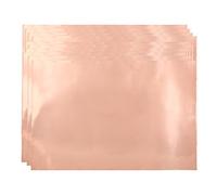 Foglio di Rame Adesivo in Rame Resistente da 10 Pezzi, Nastro in Foglio di Nastro Schermante EMI per Chitarre (30 cm*20 cm)