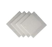 Foglio di schiuma metallica in argento puro al 99,99% - 100x100 mm - for elettrodo poroso a dissipazione di calore del catalizzatore, 1 pz.(5mm)