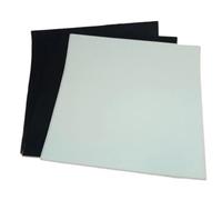 Foglio di silicone autoadesivo 300x300mm, grado alimentare, 0,5-4mm | Foglio di silicone per alimenti con supporto autoadesivo. Resiste da -40°C a 250°C.(Black,300x300x1mm)