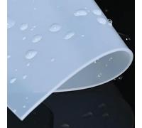 Foglio di silicone, foglio gomma siliconica conduttiva bianca, larghezza 0,1/0,2/0,3/0,5/0,8 mm, 20 * pollici, for manicotti isolanti 1 pz (20 x 3 mm)(20 * 20 inch x 2.5mm)