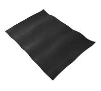 Foglio di solidatura in gomma riparazione di suola scarpa, patch tacco alto non slittamento 15.24x21.06in da donna resistente all'usura da uomo crollo crastro per il fondo delle (nero)