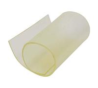 Foglio di sorbothane in poliuretano di alta qualità resistenza chimica in gomma giallo durevole elastico forte elastico per la lavorazione dei metalli materiale poliuretano colore (4 * 200 * 500mm)