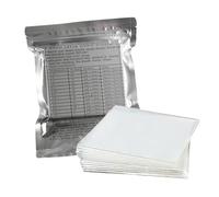 Foglio di stecca per formatura sottovuoto dentale da 1,0 mm, materiali per termoformatura senza bolle, 20 pezzi, stecca rigida per macchina di formatura a vuoto, 12,7 x 12,7 cm