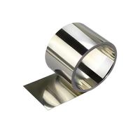 Foglio di striscia di lamina di acciaio inossidabile 304 da 1000 mm Larghezza piastra sottile 10//20/30/40/50 mm Spessore da 0,1 mm a 0,5 mm Lunghezza 1 metro(Thickness 0.4mm,20mm x 1000mm)