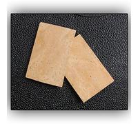 Foglio di sughero di 1,0 mm per strumenti a fiato come il clarinetto e sassofono. Riparazione facile! Sughero portoghese. Fogli di sughero per es. per il chiver o per chiavi di 1,0 mm. 2 pezzi.