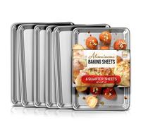 Foglio di teglia in alluminio EATEX - padelle da 6 pacchetti